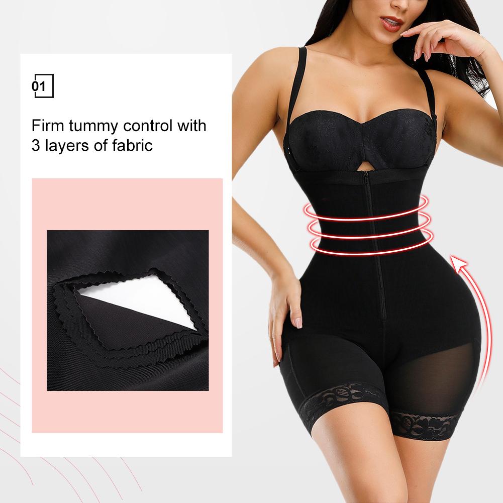 HOT SALE HEXIN New Listing Full Shapewear Women Seamless High Waist Tummy Control Slimming Body Shaper S2