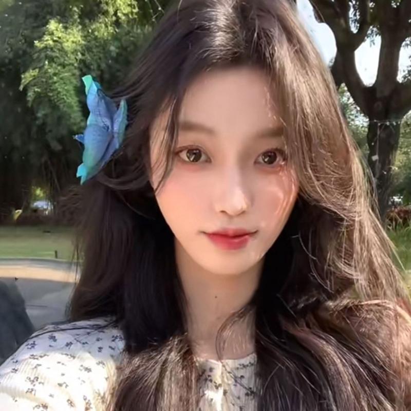 Süße Phalaenopsis-Blumen-Haarnadel 2024 Mode Blumenperlen Haarspange Weiblicher Kopfschmuck Einzigartige Haarspangen für Frauen