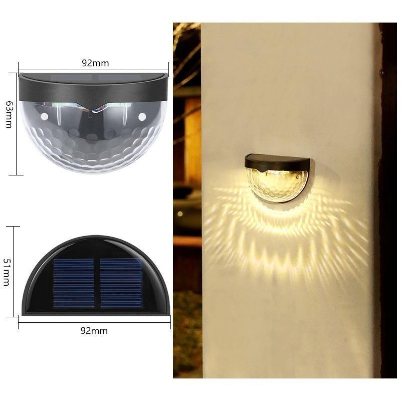 

Водонепроницаемый уличный светодиодный солнечный светильник для украшения сада, наружное ландшафтное освещение, освещение дорожек на газоне для патио, двора, дома 500mAh