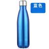 1Pc  European and American Coke Bottles Outdoor Large-capacity Car Sports Water Cups 304 Stainless Steel Vacuum Thermos Cups