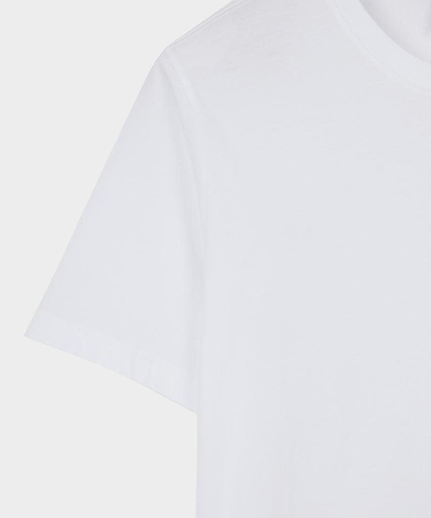 BROOKS BROTHERS Supima Golden Fleece Logo T-Shirt (White) (Bbnpmm5192A)