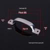 304 Stainless Steel Heavy Duty Pull Handle for Industrial Doors and Windows