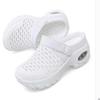 Plus Size Women's Summer 2021 Wedge Heel Closed-Toe Sandals, Two-Wear Style, European & American, Size 43.