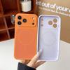 Official  Silicone Dual Color Magnetic Phone Case for IPhone 17 Pro Max 17pro for Magsafe Wireless Charge Soft Cover