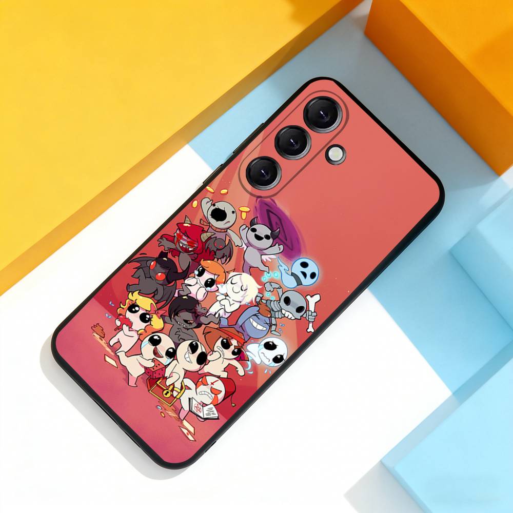 

The Cool Binding of Isaac Phone Case For Samsung Galaxy A 22,71,53,52,51,72,73,5G,Note,J7,8,9 Soft Black Cover Samsung a325g