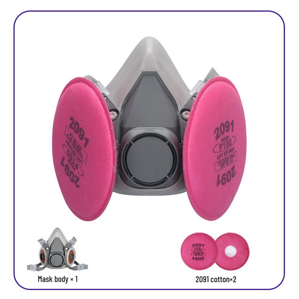 6200 Protective Respirator for Pesticide, Spray Paint, Chemical, Firefighting, and Formaldehyde