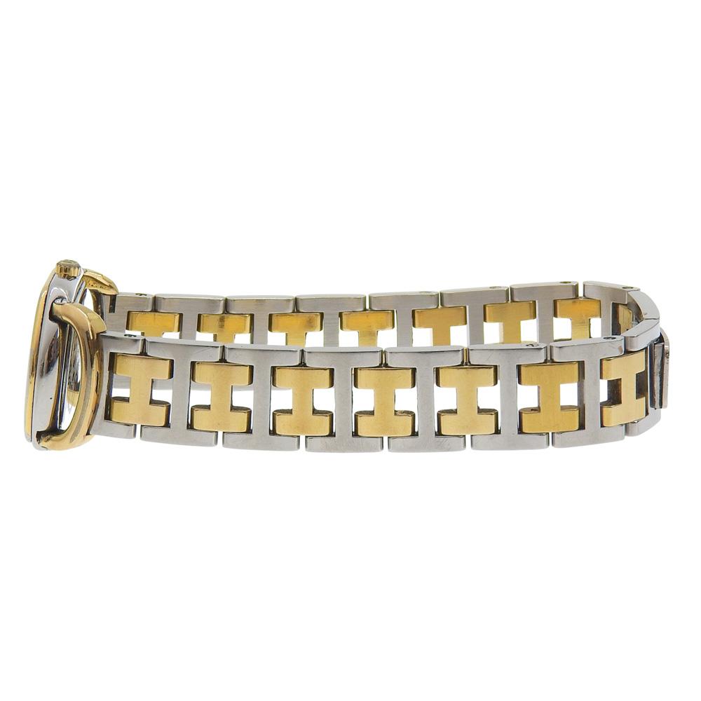 Hermes Rally Watches RA1.240 Gold goldDial Stainless Steel/Plated Gold Quartz Analog Display Women Used