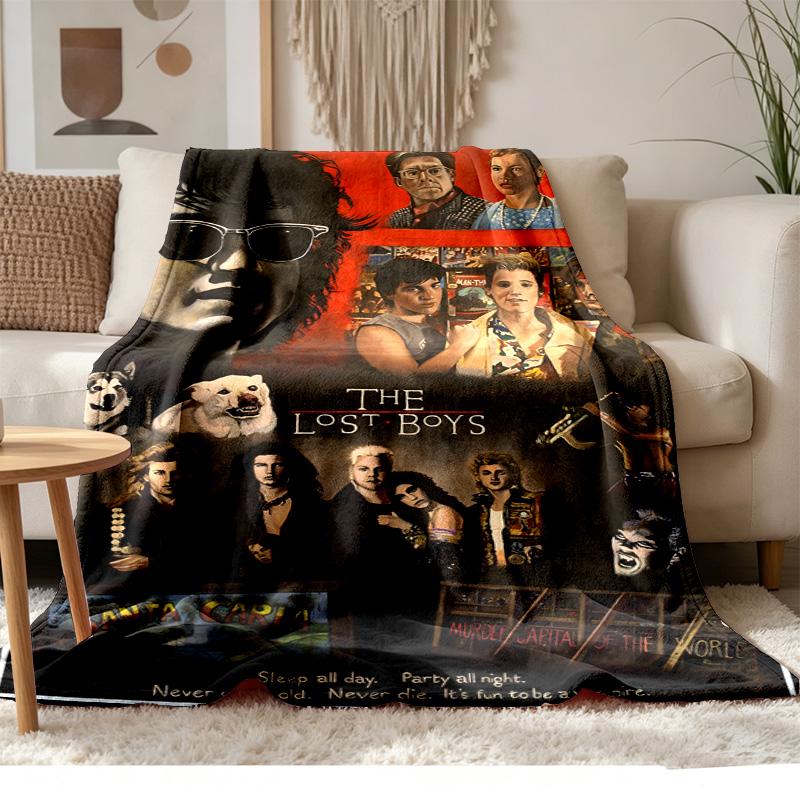 The Lost Boys Soft and Comfortable Flannel Suitable for Sofas Living Rooms Outdoor Camping Travel and Also Makes a Great Anniversary Gift