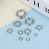 Fishing Split Rings 100Pcs Stainless Steel Lure Rings Saltwater Terminal Tackles Split Rings Fishing Connectors Snap Rings
