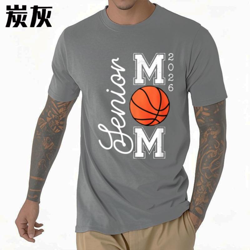 Tshirts For Unisex Soft Unisex O Neck Tshirt Daily Wear Senior Mom Basketball 2023 Cool Unisex Tees Comfort Tshirt Essential Tee
