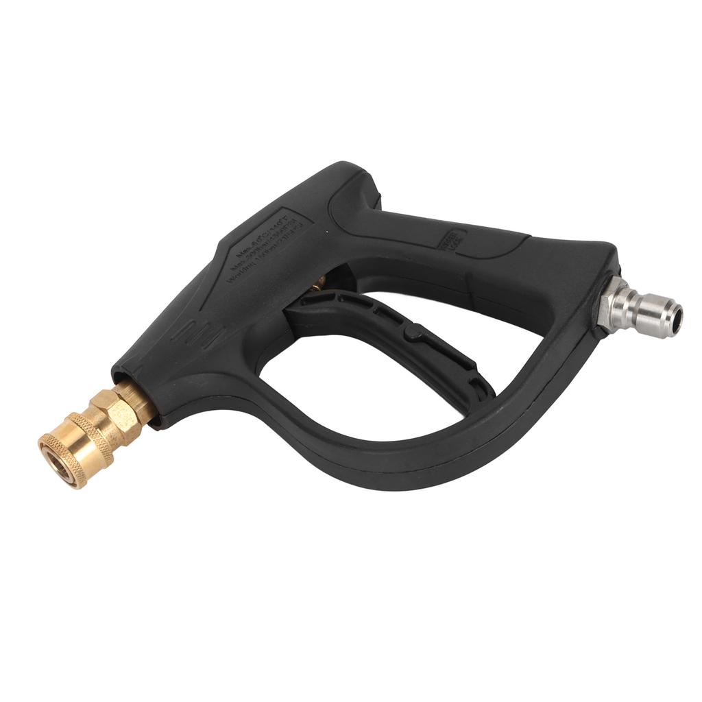 High Pressure Washer Handle Pure Copper Spool 4350PSI Pressure Washer Sprayer Handle with 3 8 Inch Quick Connector for