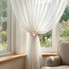 Luxury Bee Curtain Straps Clips Metal Curtain Holdbacks Spring-Loaded Curtain Tieback  Dining Room