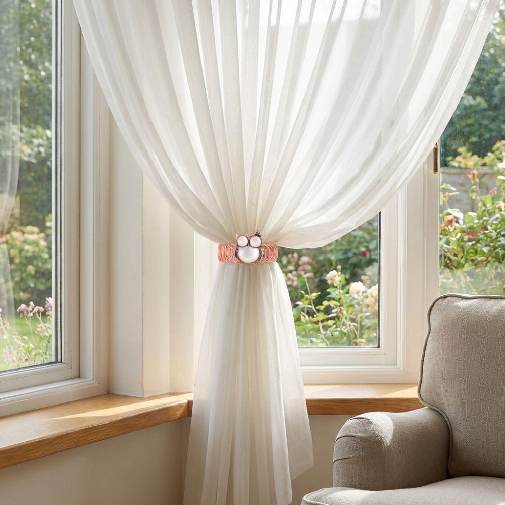 Luxury Bee Curtain Straps Clips Metal Curtain Holdbacks Spring-Loaded Curtain Tieback  Dining Room