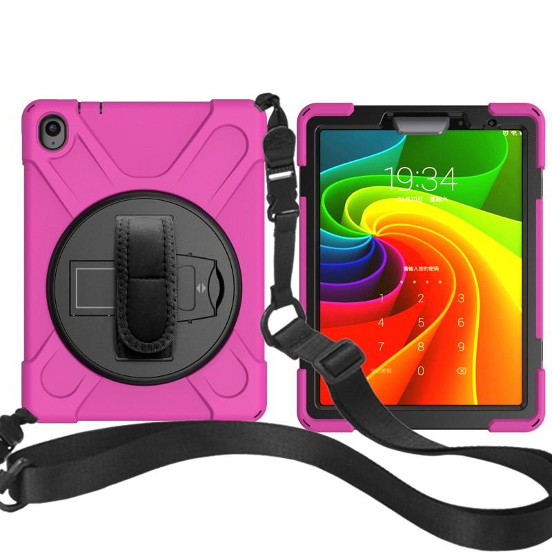 Rotating Stand Case BBK S5 Tablet Educational Device With Adjustable 360 Kickstand PC Material Protective Cover In 8 Colors