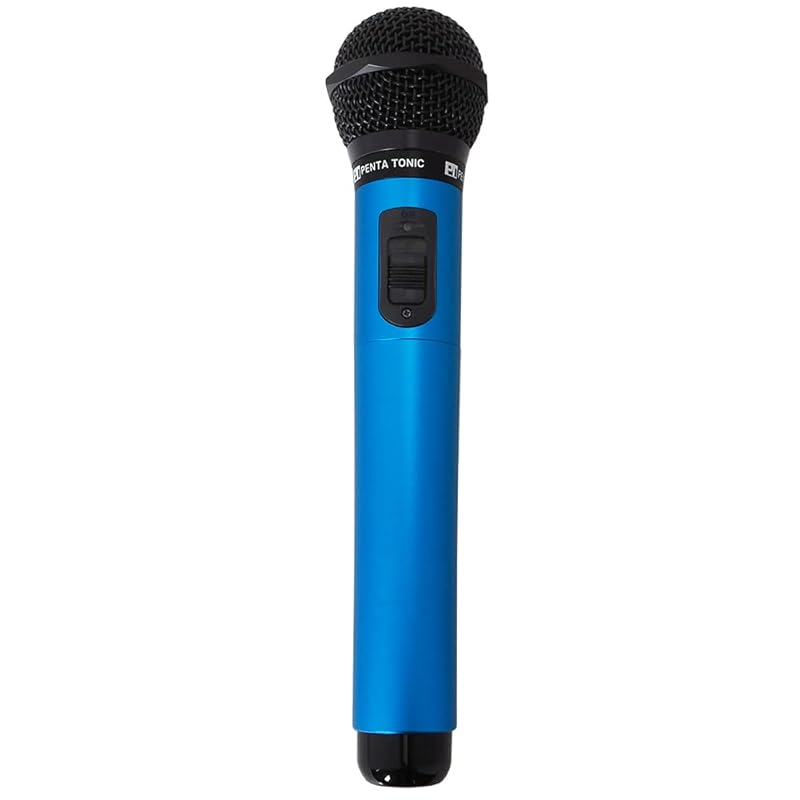 

karaoke my microphone GTM-150 wireless microphone (blue)