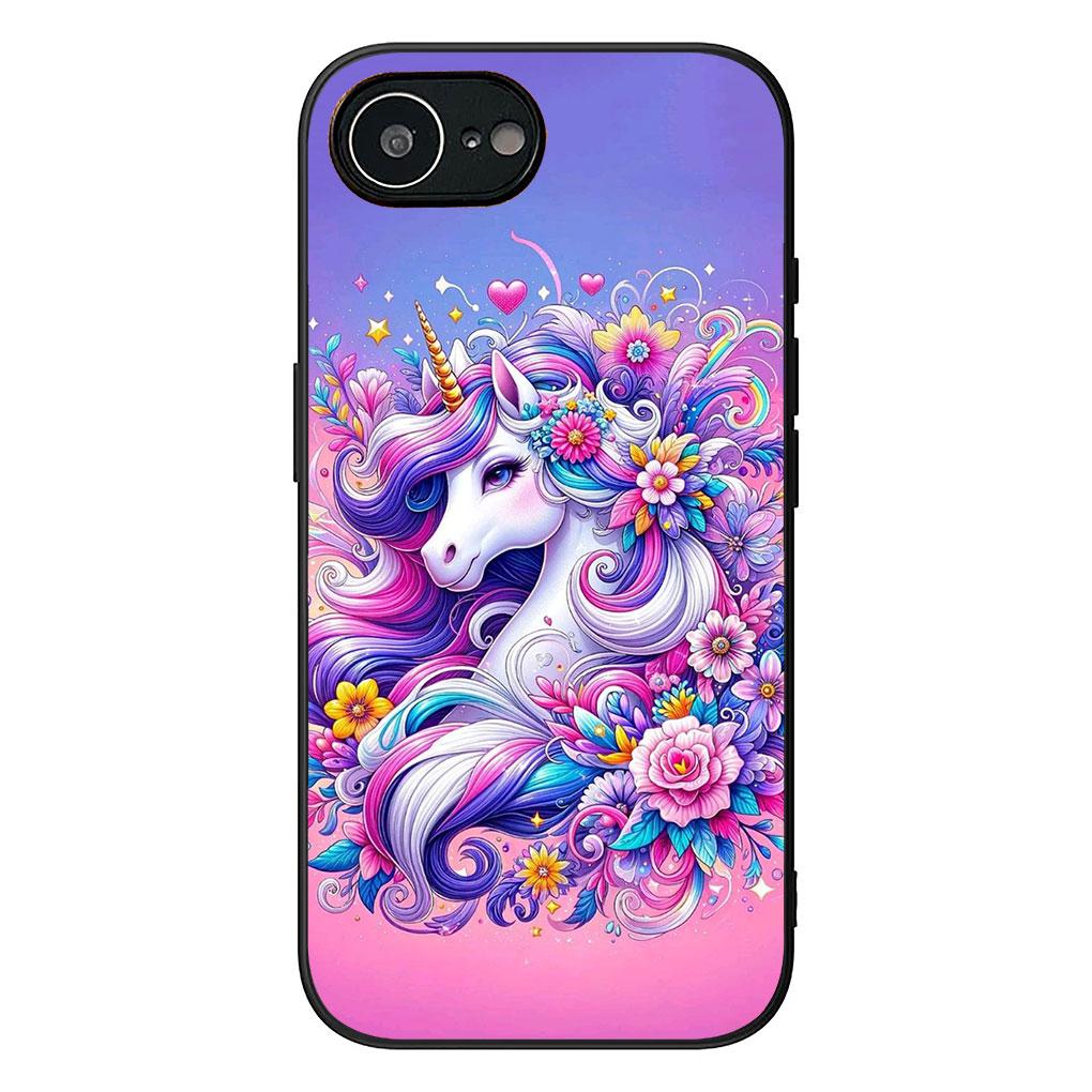 

Phone Cover for Xiaomi Poco C75 C65 C71 C85 X7 X6 X5 F7 F8 Ultra F6 Pro Casing Flexible Case Cartoon Unicorn Horse Anime Poco F6 Pro