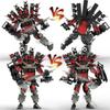 Skibidi Toilet Building Blocks Zombie Skibidi Toilet Logo The Audio Man And Camera Titan Man Building Block DIY Bricks Toys