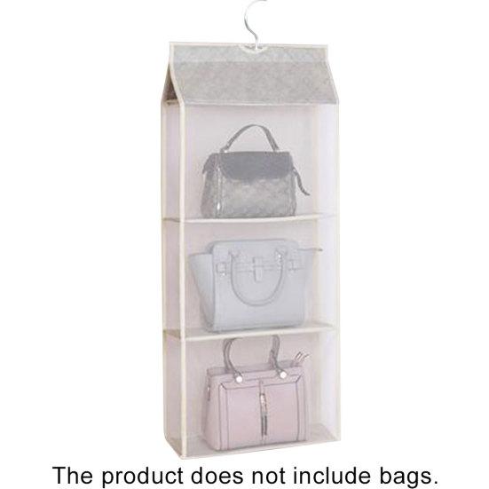 2/3/4-Layer Dust-proof Wardrobe Storage Bags Foldable Hanging Holder Organizer