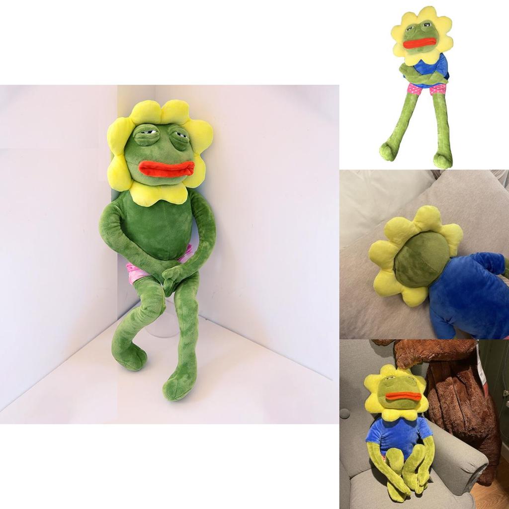 Super Soft Pepe The Frog 80cm Plush Toy For Hugs And Fun