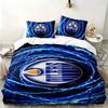 Edmonton Oilers 3pc Set Perfect for Bedroom Use Comfortable Bedding Set Includes a Duvet Cover and Two Pillowcases Ideal Birthday or Christmas Gift