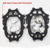 WEZHO 32-Tooth Stainless Steel Mountaineering Ice Crampons