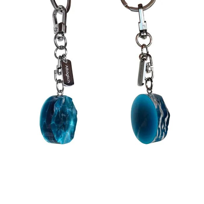 Blue Hole Diving Keyring (hand Made)