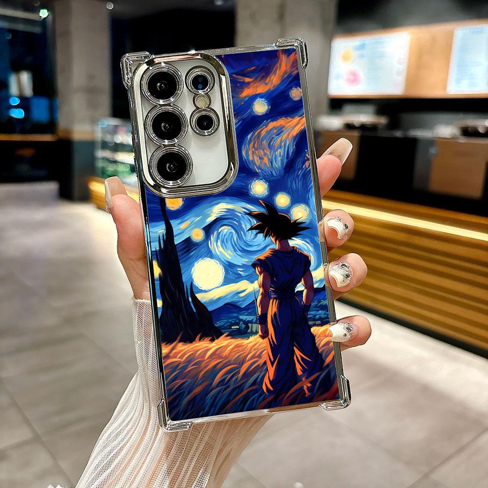D-Dragon Ball Son Goku Anime Coque For Galaxy S26Ultra Phone Case For Samsung S26 S25 S24 S23 S21 Ultra S20 FE S25 Plus 5G Cover
