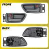 4X Ide Door Interior Handle Front Rear LH/RH Gray For 2000-2004 Toyota Avalon