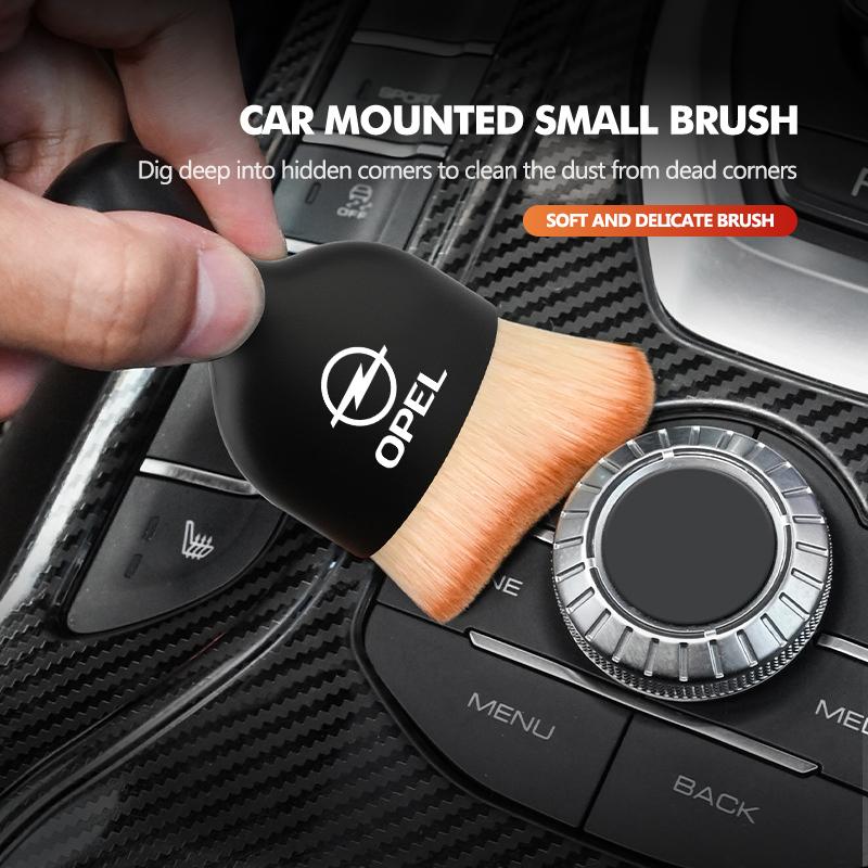 Car Air Outlet Dashboard Gap Dust Removal Soft Brush Clean Tool For Opel Meriva Mokka Grandland Vectra Zafira Vivaro Antara