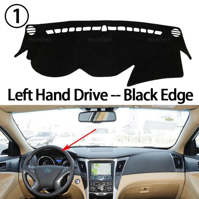 Anti-Slip Dashboard Cover Protective Pad Car Accessories Sunshade Carpet for Hyundai Sonata I45 2010 2011 2012 2013 2014 YF