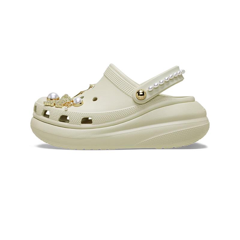 Crocs Butterfly Pearl Puff Clogs