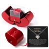 Four-Leaf Clover Love Letter Pendant Necklace - Perfect for Valentine's, Christmas, or Holiday Gifts