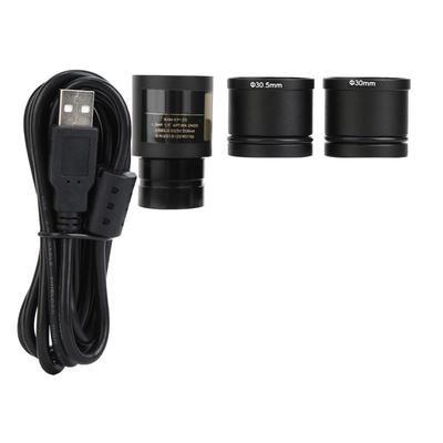 1,3 MP USB 2.0 Elektronisches Okular für 23,2 mm 30,0 mm 30,5 mm Mikroskop-Laufwerk kostenlos mit zwei Adaptern