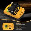DCB118 Rapid Charge for Dewalt - Replace 20V and 60V MAX Rapid Charge, Compatible with All 20V and 60V MAX DEWALT Batteries (Charger Only)