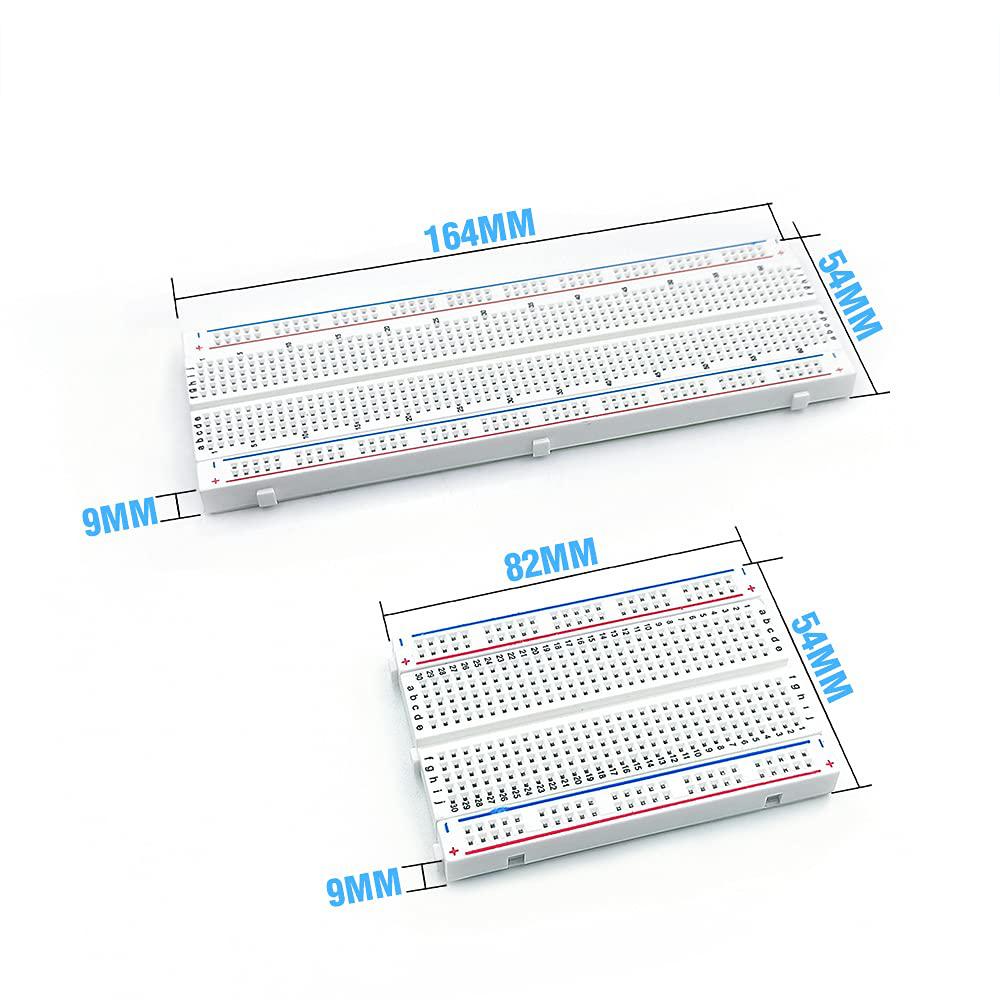 

1pc 830 Point 400 Point Solderless Breadboards for Proto Shield Distribution Connecting Blocks