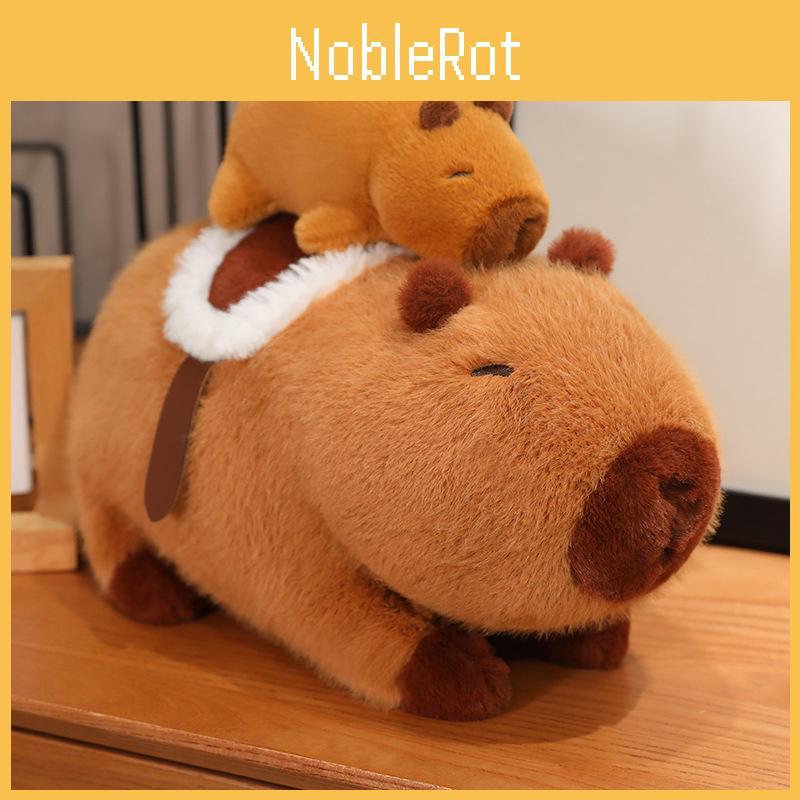 Plush Adorable Soft Capybara Toy For Kids Featuring High Quality Long Fur Material