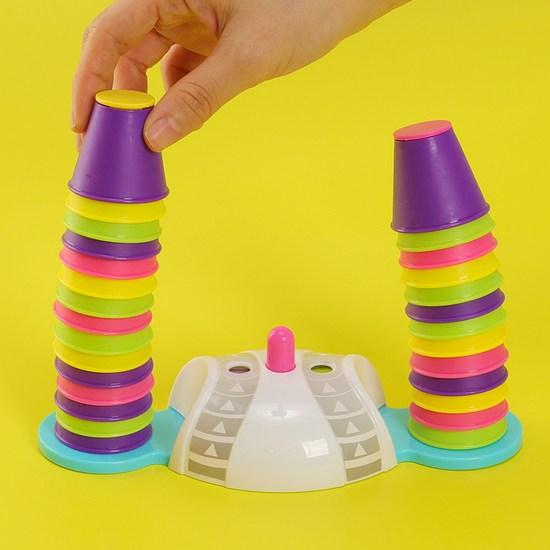 Casbee Board Game Stacking Cups According To Color, Popular Korean Game