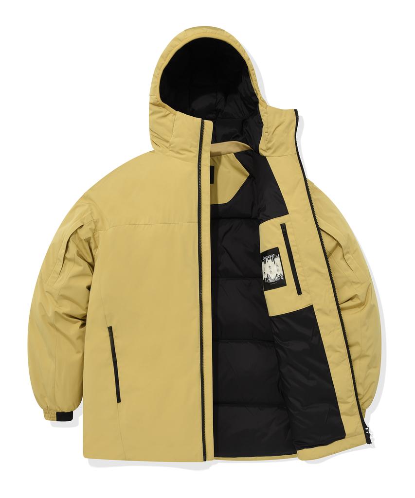 COVERNAT Rds Highlight Hoodie Down Yellow