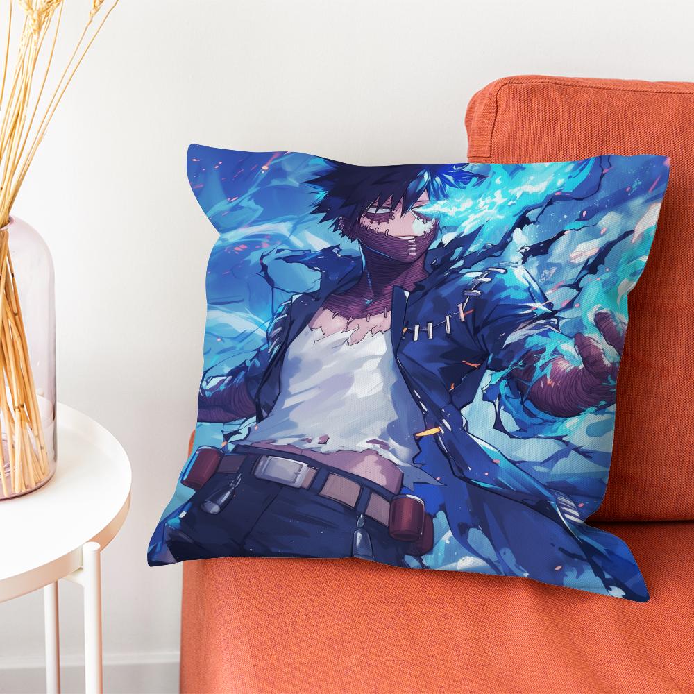 My Hero Academia Dabi Anime Pillow Case Pillow Case Living Room Sofa Cushion Cover Suitable For Home Bedroom Room Decoration
