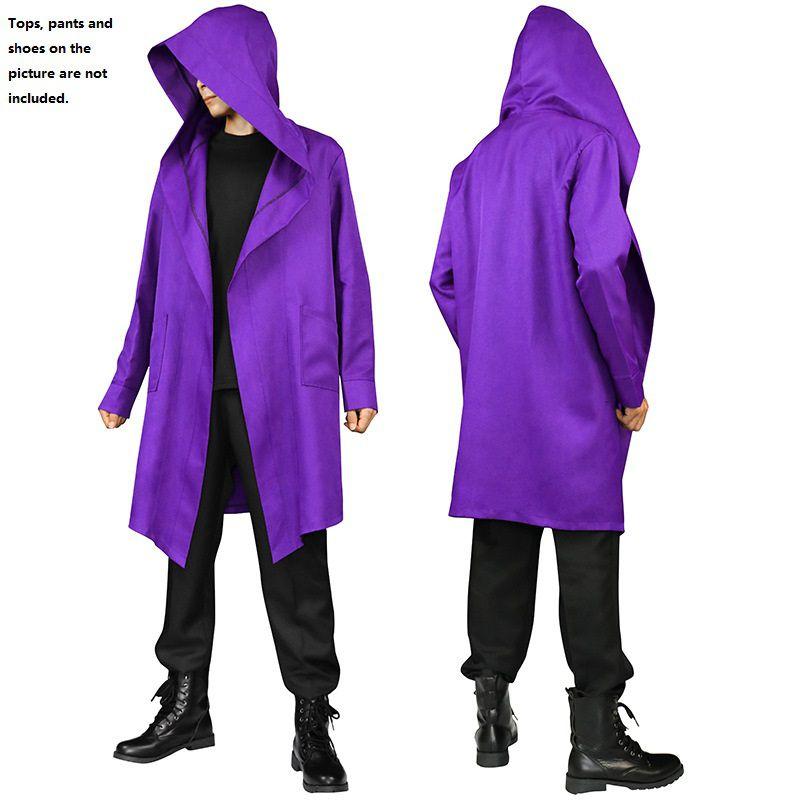 Versatile Death Hooded Capes Long Sleeve Wizard Cloak For Halloween Cosplay Fun