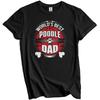 World's Best Poodle Dad Dog Owner T-Shirt