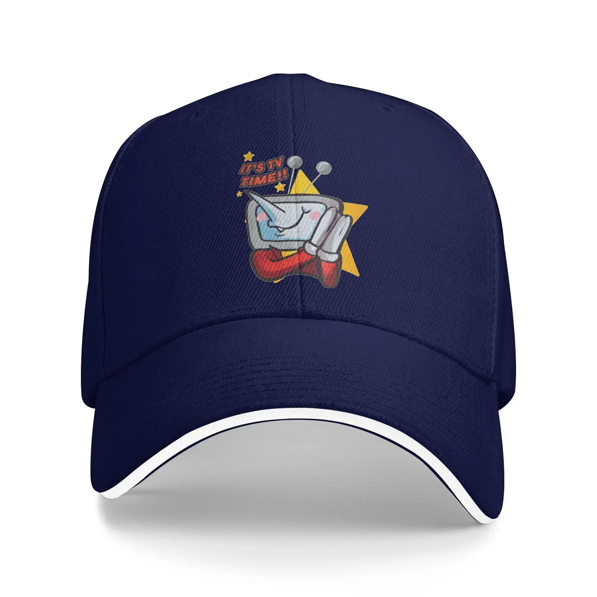 

It s TV Time Mr Tenna Deltarune Game Sun Baseball Cap Summer Unisex Men Dropshipping y2k Retro Outdoor Sport Snapback Cap One Size