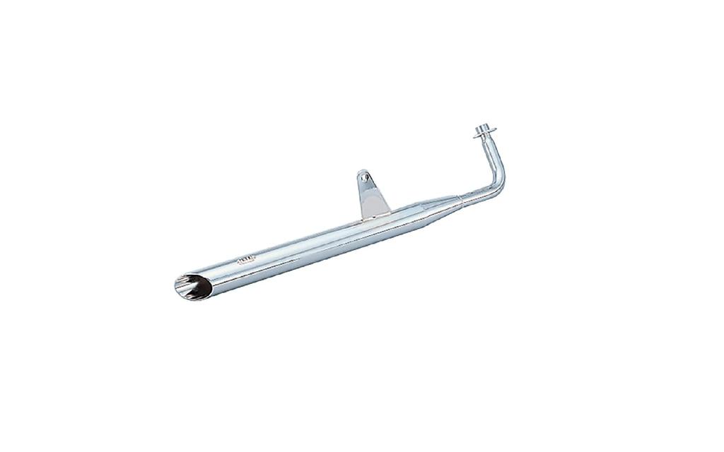 KITACO Slash Cut Muffler Magna 50 Steel Chrome Plated Finish 103-54-1085-21