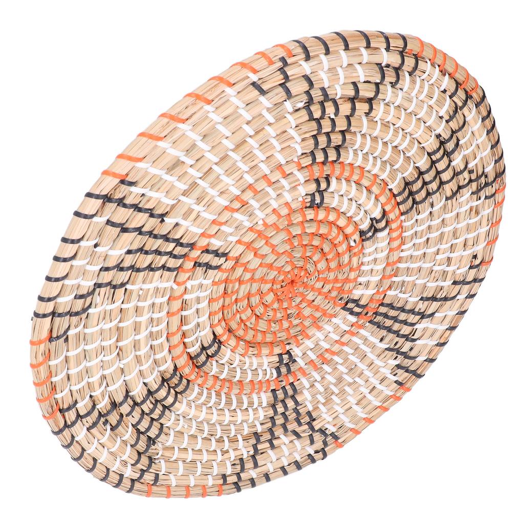 Isolieruntersetzer Nordische Strohgeflecht-Platzsets Wärmeisolieruntersetzer Homestay WanddekorationL