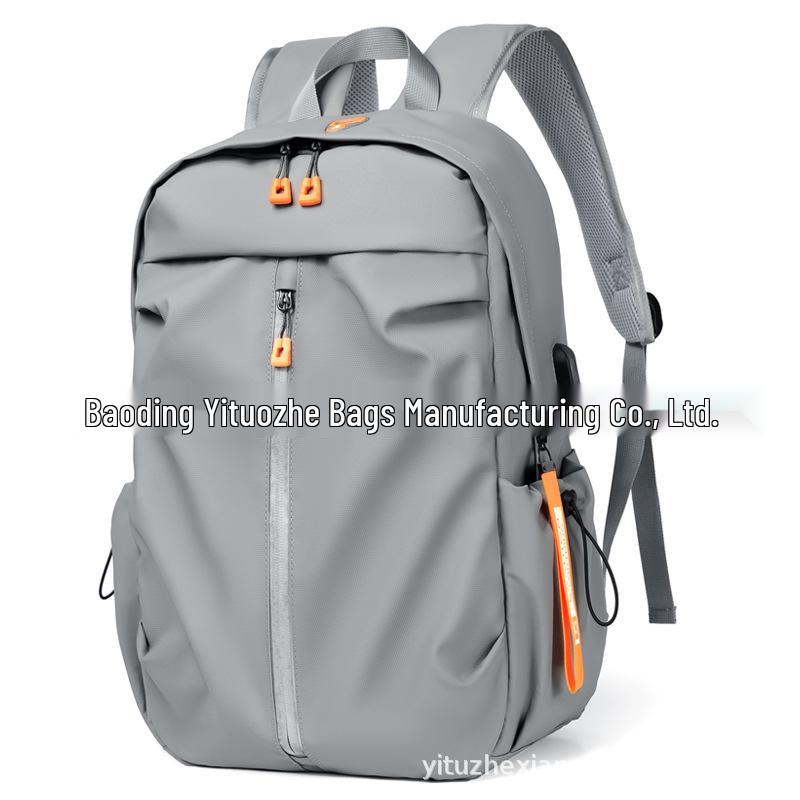 

Стильный водонепроницаемый рюкзак для ноутбука: Большая вместимость для мужчин, студентов и профессионалов 15-inch Computer светло-серый