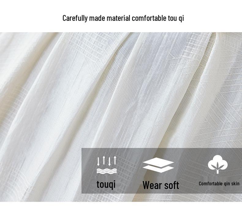 Elegant French-Style Summer Dress: Cinched Waist, Age-Defying Design