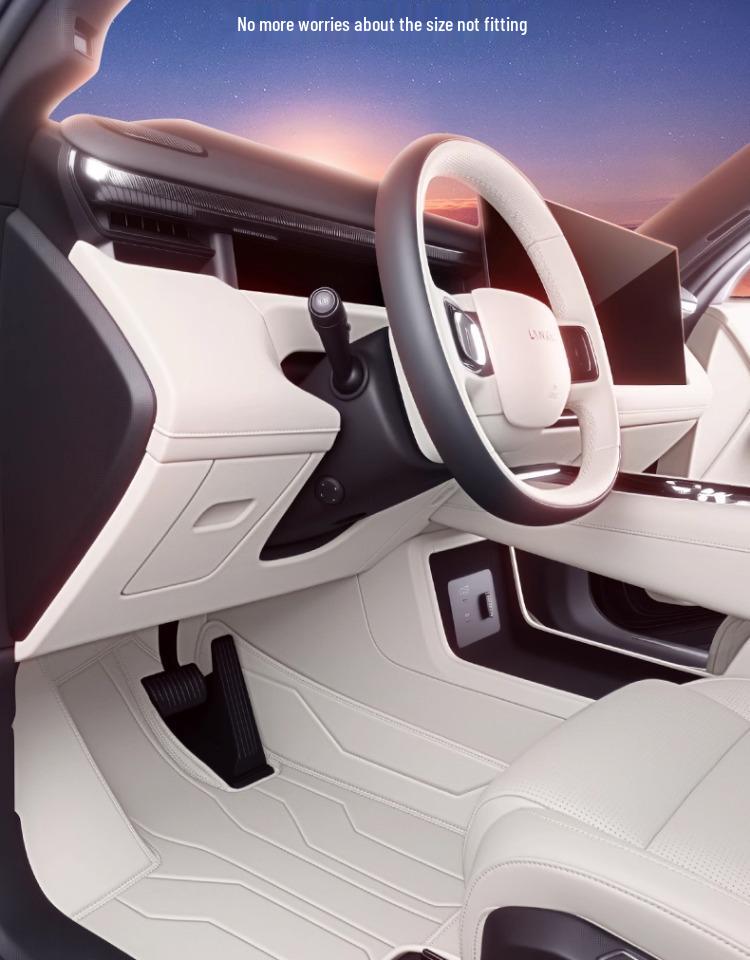 Lynk & Co 900 Six-Seater Floor Mats for New Energy 25 Model - Interior Carpet Modification