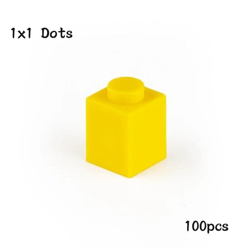 100 pièces MOC Pièces 1x1 3005 Brique Compatible Figurines Briques DIY Assembler Blocs de Construction Particule Puzzle Enfant Jouets Cerveau Cadeau
