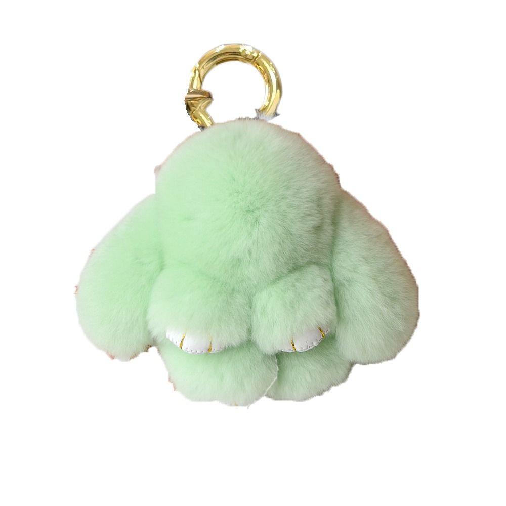 

Animal Rabbit Plush Keychain Backpack Decor Plush Dolls Pendant Bag Hanging Keychain Girl/Boy