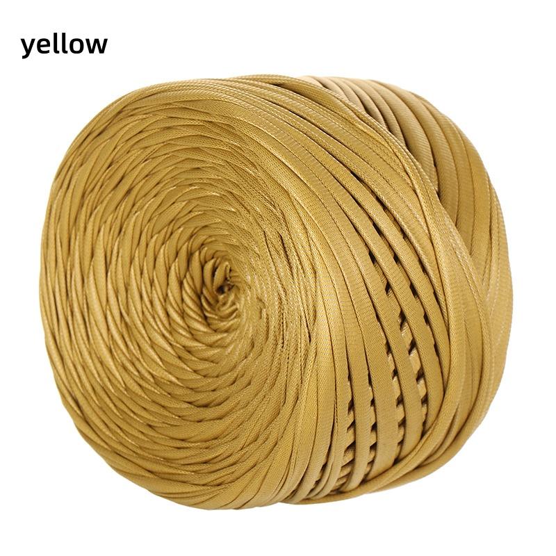 200g/Rolle Nappa Matt Kunstleder Garn für DIY Stricken Häkeln Faden Garn Handgefertigte Gewebte Taschen Schuhe Bastel Zubehör Garn